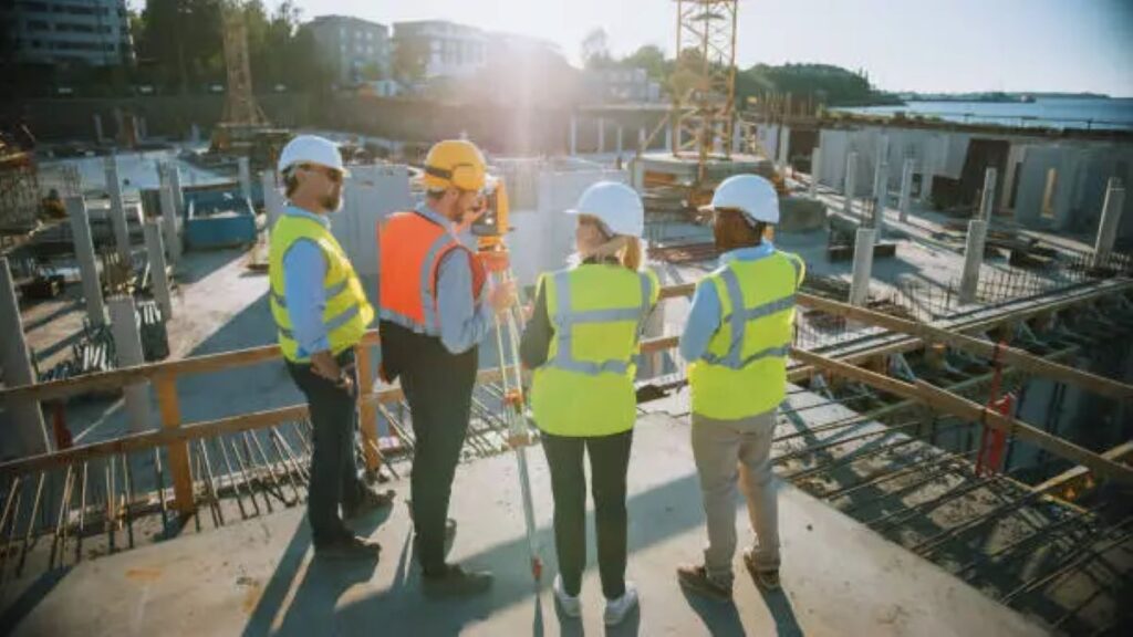 Construction surveyors